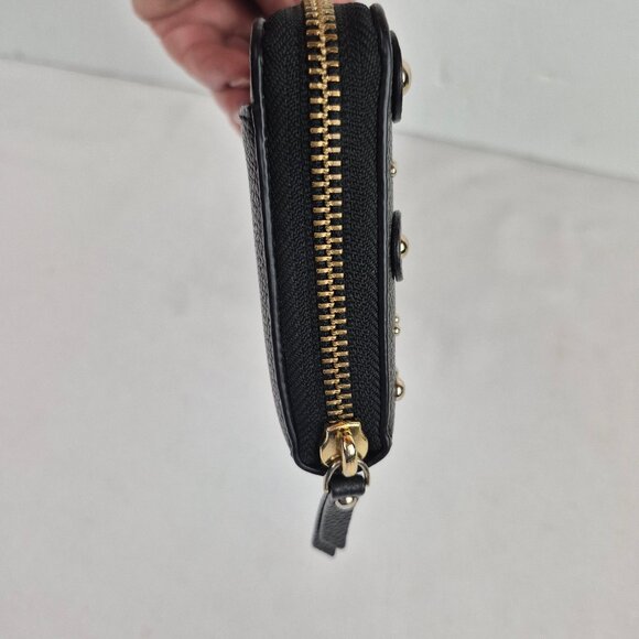 Kate Spade Studded Black Leather Wallet - Picture 4 of 16